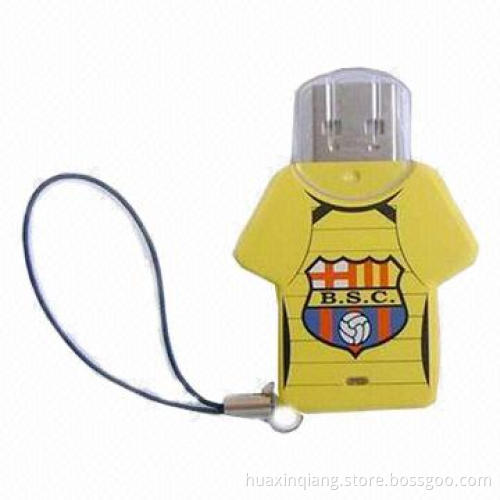 Clothes USB Flash Drive, 128MB-64GB Capacities, ABS Plastic Housing, 5 Years Warranty, USB 2.0/3.0